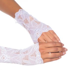 *Luva Capricho (PS1012) - Branco - Linda Sex Produtos Eróticos BH, Lingerie sensuais, sex shop.