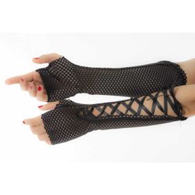 Luva Arrastão (PS8385) - Preto - Linda Sex Produtos Eróticos BH, Lingerie sensuais, sex shop.