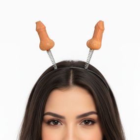 Tiara Com Pênis (RA1063-FC1063) - Padrão - Linda Sex Produtos Eróticos BH, Lingerie sensuais, sex shop.