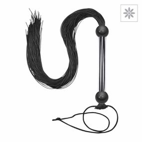Chicote Fino com Franja em Borracha VP (SA008-16871) - Preto - Linda Sex Produtos Eróticos BH, Lingerie sensuais, sex shop.
