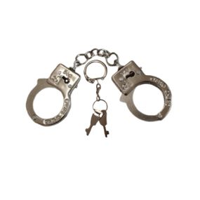 Algema de Metal Para Dedo - (SF18142) - Cromado - Linda Sex Produtos Eróticos BH, Lingerie sensuais, sex shop.