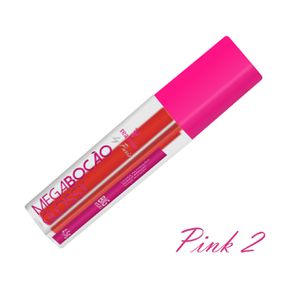 *Batom Líquido Matte Megabocão (SL455) - Pink 2 - Linda Sex Produtos Eróticos BH, Lingerie sensuais, sex shop.