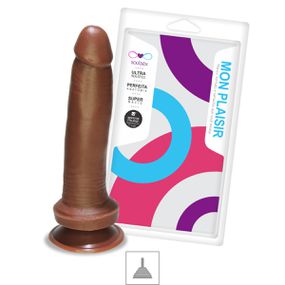 Prótese 16x13cm Com Ventosa (SSV012) - Marrom - Linda Sex Produtos Eróticos BH, Lingerie sensuais, sex shop.