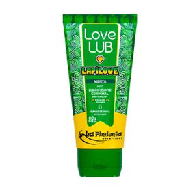 Lubrificante Beijável Love Lub Lapilove 60g -(ST108) - Menta - Linda Sex Produtos Eróticos BH, Lingerie sensuais, sex shop.