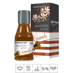 *Gel Comestível Algodão Doce 35ml (ST134) - Caramelo - Linda Sex Produtos Eróticos BH, Lingerie sensuais, sex shop.