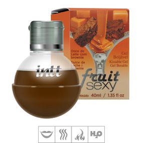 Gel Comestível Hot Fruit Sexy 40ml (ST138) - Doce de Leite - Linda Sex Produtos Eróticos BH, Lingerie sensuais, sex shop.