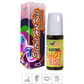**Gloss Roll-On Eletric Hot Kiss 10ml (ST150) - Uva Verde - Linda Sex Produtos Eróticos BH, Lingerie sensuais, sex shop.
