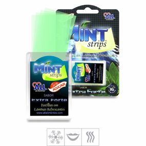 *Lâmina Bucal Mint Strips (ST151) - Extra-Forte - Linda Sex Produtos Eróticos BH, Lingerie sensuais, sex shop.