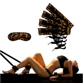 Kit 4 Amarras (ST206) - Onça - Linda Sex Produtos Eróticos BH, Lingerie sensuais, sex shop.