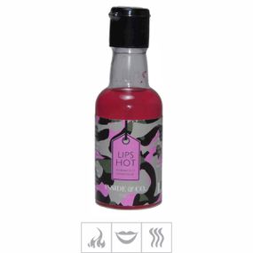 *Gel Comestível Lips Hot 50ml(ST460) - Morango c/ Champagne - Linda Sex Produtos Eróticos BH, Lingerie sensuais, sex shop.