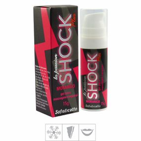 *Excitante Unissex La Passion Shock Plus 15g (ST506) - Mora... - Linda Sex Produtos Eróticos BH, Lingerie sensuais, sex shop.