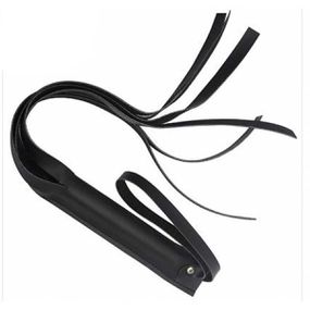 Chicote 6 Tiras Brasil Fetiche 80cm (CRP8051-ST537) - Preto - Linda Sex Produtos Eróticos BH, Lingerie sensuais, sex shop.
