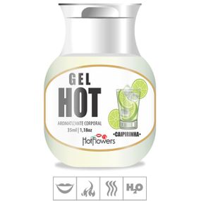 Gel Comestível Hot Flowers Hot 35ml (ST571) - Caipirinha - Linda Sex Produtos Eróticos BH, Lingerie sensuais, sex shop.