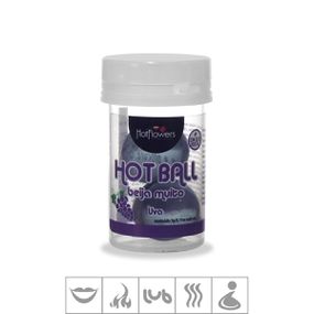 Bolinha Beijável Hot Ball Com 2un (ST579) - Uva - Linda Sex Produtos Eróticos BH, Lingerie sensuais, sex shop.