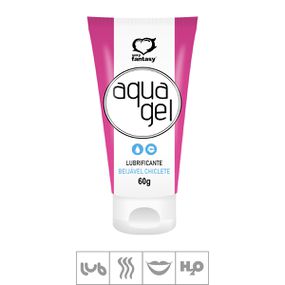 *Lubrificante Beijável Aqua Gel 60g (ST585) - Chiclete - Linda Sex Produtos Eróticos BH, Lingerie sensuais, sex shop.