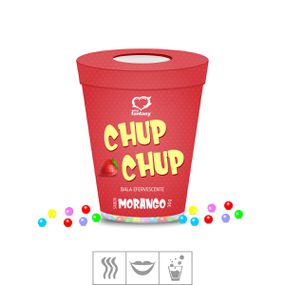 *Bala Efervescente Chup Chup 36g (ST589) - Morango - Linda Sex Produtos Eróticos BH, Lingerie sensuais, sex shop.