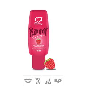 Gel Comestível Yummy Hot 15ml (ST592) - Framboesa - Linda Sex Produtos Eróticos BH, Lingerie sensuais, sex shop.