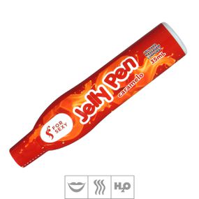 *Caneta Comestível Jelly Pen 35ml (ST743) - Caramelo - Linda Sex Produtos Eróticos BH, Lingerie sensuais, sex shop.