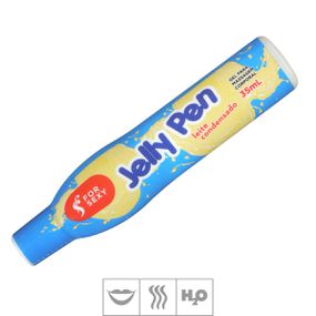 *Caneta Comestível Jelly Pen 35ml (ST743) - Leite Condensado - Linda Sex Produtos Eróticos BH, Lingerie sensuais, sex shop.