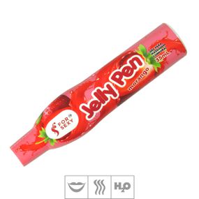 *Caneta Comestível Jelly Pen 35ml (ST743) - Morango - Linda Sex Produtos Eróticos BH, Lingerie sensuais, sex shop.