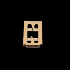 Letras Para Personalização de Calcinhas (ST833-ST837) - N - Linda Sex Produtos Eróticos BH, Lingerie sensuais, sex shop.