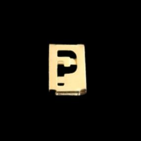 Letras Para Personalização de Calcinhas (ST833-ST837) - P - Linda Sex Produtos Eróticos BH, Lingerie sensuais, sex shop.