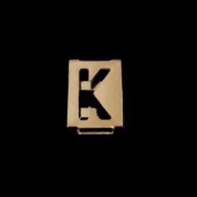 Letras Para Personalização de Calcinhas (ST833-ST837) - K - Linda Sex Produtos Eróticos BH, Lingerie sensuais, sex shop.