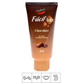 Lubrificante Fácil Lub Beijável 60g - (ST968) - Chocolate - Linda Sex Produtos Eróticos BH, Lingerie sensuais, sex shop.