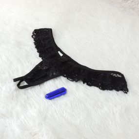 Calcinha Com Vibro (TO004V) - Preto - Linda Sex Produtos Eróticos BH, Lingerie sensuais, sex shop.
