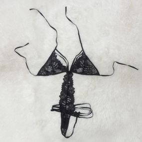 *Body Em Renda 50 Tons (TO008) - Preto - Linda Sex Produtos Eróticos BH, Lingerie sensuais, sex shop.