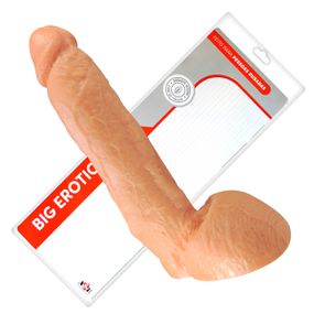 Prótese 22x20cm Com Escroto J. Holmes (ADAO29) - Bege - Linda Sex Produtos Eróticos BH, Lingerie sensuais, sex shop.