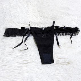 *Calcinha Fácil (ASK0143) - Preto - Linda Sex Produtos Eróticos BH, Lingerie sensuais, sex shop.
