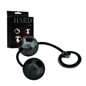 Bolinha Ben-Wa Metal 02un Hard (CSA130-HA130) - Preto - Linda Sex Produtos Eróticos BH, Lingerie sensuais, sex shop.