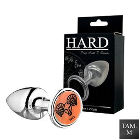 Plug Metálico M Signos Áries (HA163AR) - Cromado - Linda Sex Produtos Eróticos BH, Lingerie sensuais, sex shop.