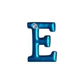 Letras Para Personalização Azul (HA180A) - E - Linda Sex Produtos Eróticos BH, Lingerie sensuais, sex shop.