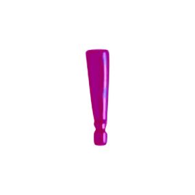 Ponto de Exclamação Para Personalização (HA180EX). - Rosa - Linda Sex Produtos Eróticos BH, Lingerie sensuais, sex shop.