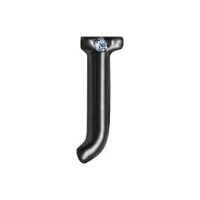 Letras Para Personalização Onix (HA180O) - J - Linda Sex Produtos Eróticos BH, Lingerie sensuais, sex shop.