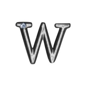 Letras Para Personalização Onix (HA180O) - W - Linda Sex Produtos Eróticos BH, Lingerie sensuais, sex shop.