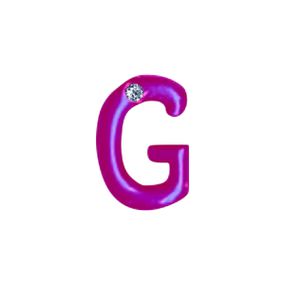 Letras Para Personalização Rosa (HA180R) - G - Linda Sex Produtos Eróticos BH, Lingerie sensuais, sex shop.