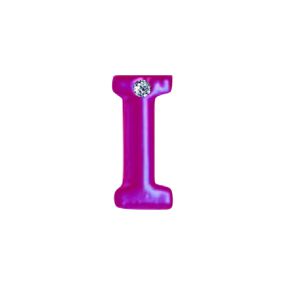 Letras Para Personalização Rosa (HA180R) - I - Linda Sex Produtos Eróticos BH, Lingerie sensuais, sex shop.
