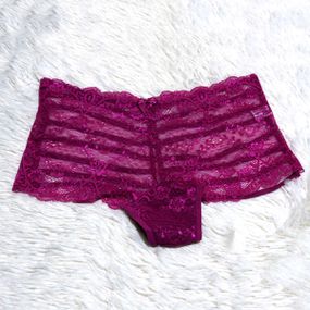 *Calcinha Calesson Strip 8 Tiras (MCA0636) - Magenta - Linda Sex Produtos Eróticos BH, Lingerie sensuais, sex shop.