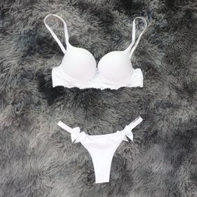 *Conjunto Acaso (OB348-EB103). - Branco - Linda Sex Produtos Eróticos BH, Lingerie sensuais, sex shop.