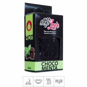 **Gel Comestível Soft Love Hot 30ml (ST116) - Chocomenta - Linda Sex Produtos Eróticos BH, Lingerie sensuais, sex shop.