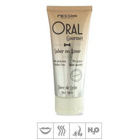 Gel Comestível Oral Gourmet Hot 45g (ST494) - Doce de Leite - Linda Sex Produtos Eróticos BH, Lingerie sensuais, sex shop.
