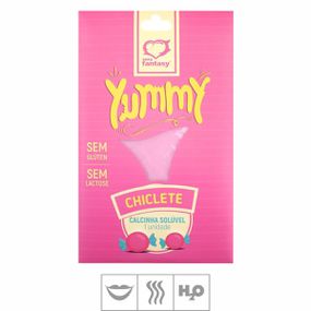 Calcinha Comestível Yummy SF (ST518) - Chiclete - Linda Sex Produtos Eróticos BH, Lingerie sensuais, sex shop.