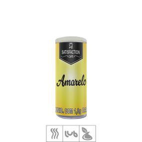 Bolinhas Aromatizadas Satisfaction 2un (ST729) - Amarelo - Linda Sex Produtos Eróticos BH, Lingerie sensuais, sex shop.