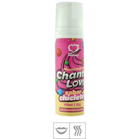 **Mousse Efervescente Chanti Love 66ml (ST843) - Chiclete - Linda Sex Produtos Eróticos BH, Lingerie sensuais, sex shop.