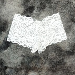 Calcinha Calesson 50 Tons (TO024) - Branco - Linda Sex Produtos Eróticos BH, Lingerie sensuais, sex shop.