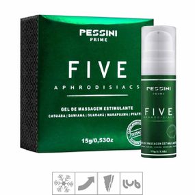 *Excitante Unissex Five Aphrodisiacs 15g (17133) - Padrão - lojasacaso.com.br