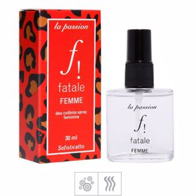 *Perfume Afrodisíaco La Passion F! Fatale 30ml (17167) - Fem... - lojasacaso.com.br